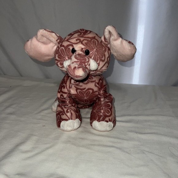 GANZ Webkinz Batik Pink Elephant 9" Plush Stuffed Animal No Code - Picture 1 of 4